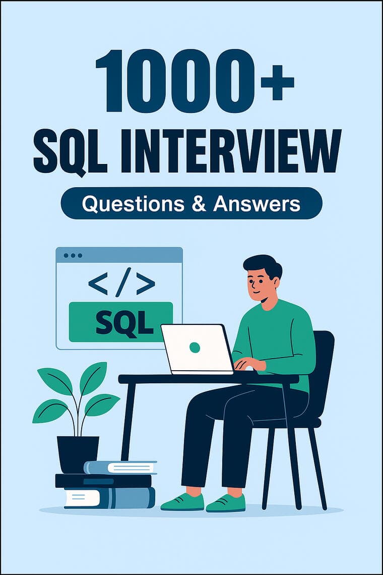 1000+ SQL Interview Questions & Answers Ebook